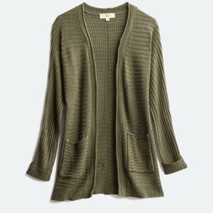 Analeigh Two Pocket Textured Cardigan
